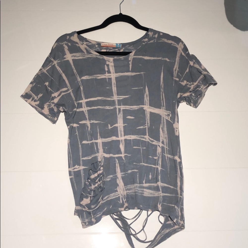 Tie Dye Cut Shirt